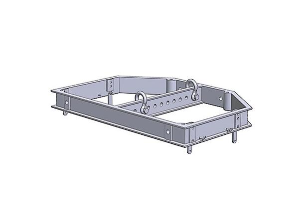 LYNX Aluminium Flying frame for the V12 For rigging of up to 24 LX-V12 cabinets